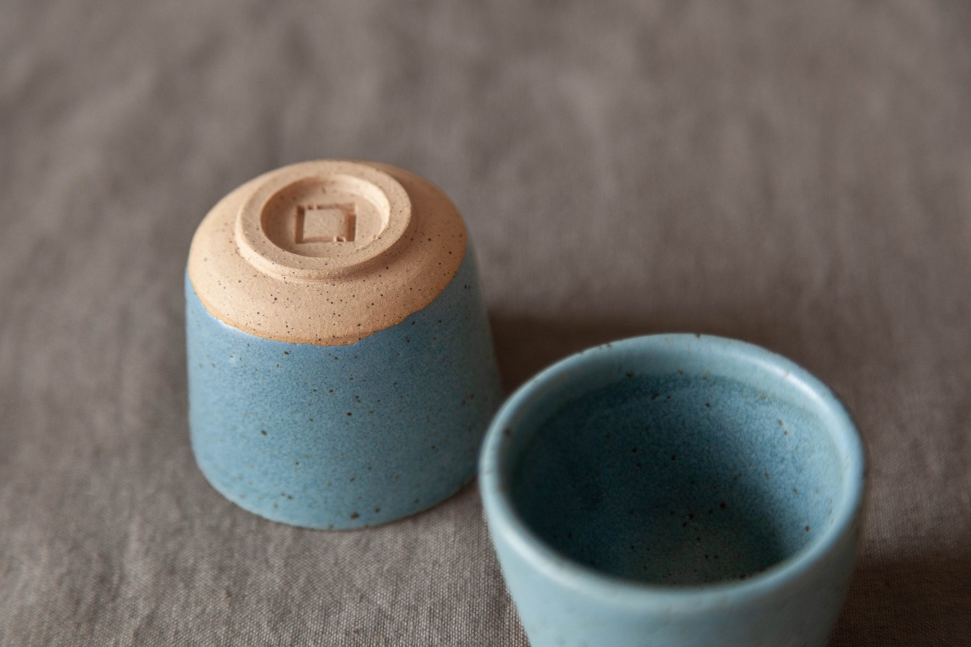 Hand Thrown Ceramic Espresso Cups Set – Leonard Ceramics